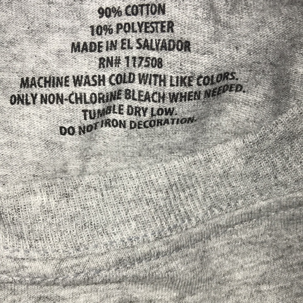 Love Tribe Rock N Roll Tour Graphic Tee Grey - Picture 4 of 5